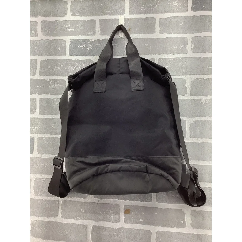 Zyia Active by Vooray Black Nylon‎ Convertible Tote Backpack Gym Bag